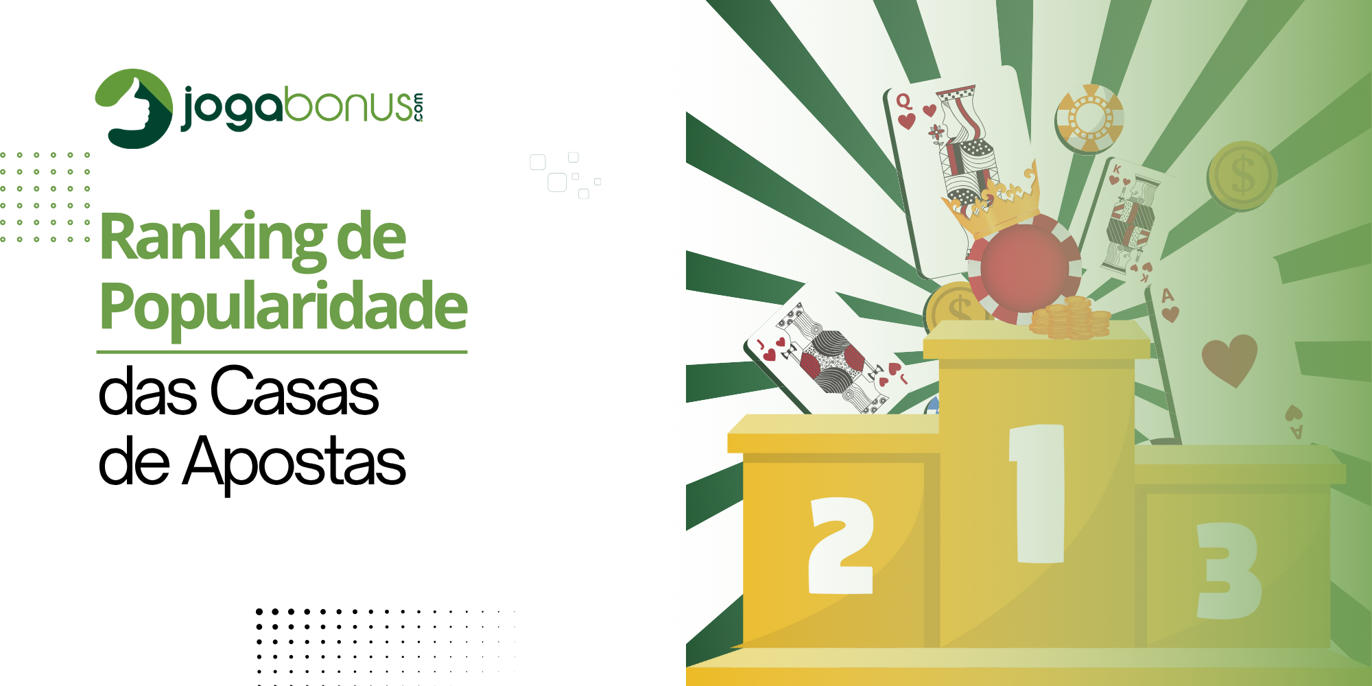 Ranking de Popularidade das Casas de Apostas