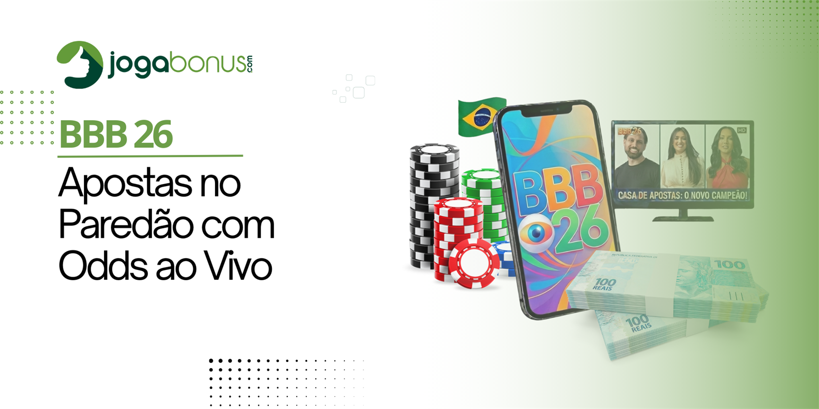 BBB 26: Apostas no Paredão com Odds ao Vivo