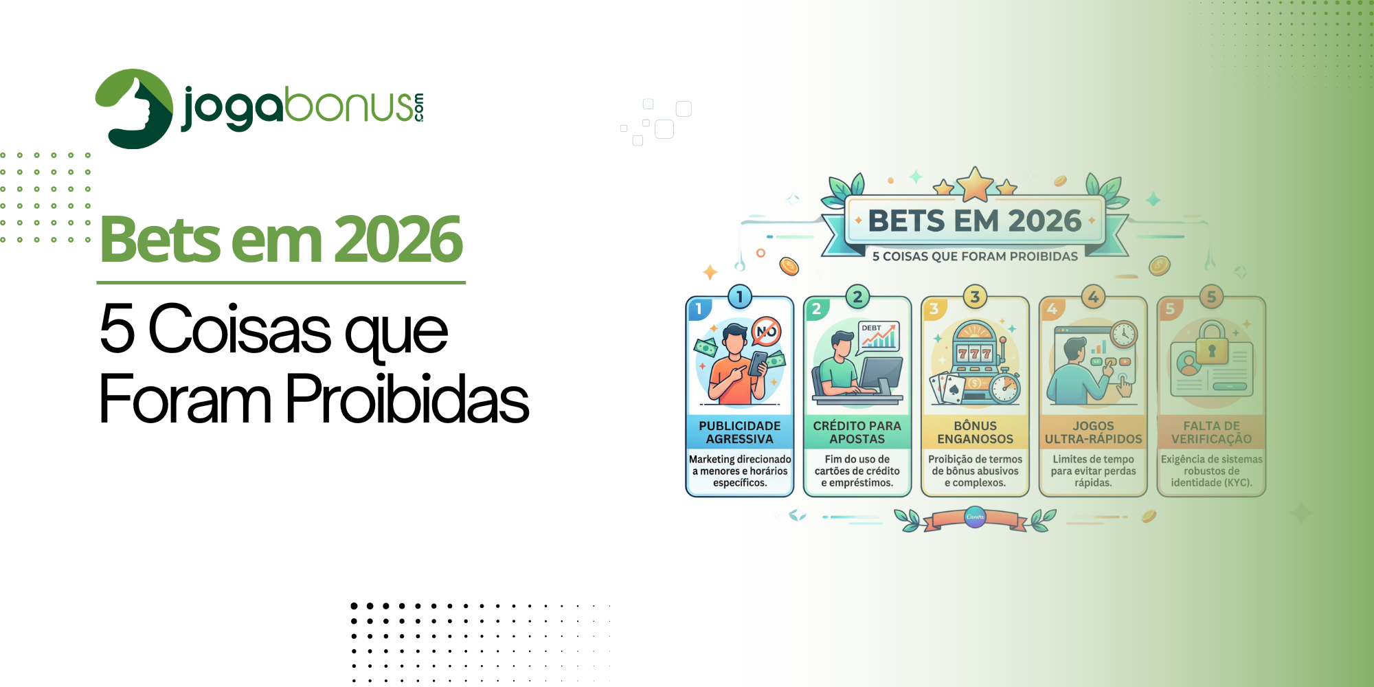 Bets em 2026: 5 Coisas que Foram Proibidas